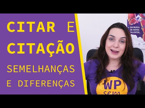 A diferença entre citar e citação no WordPress | Série Blocos do Gutenberg ep. 7